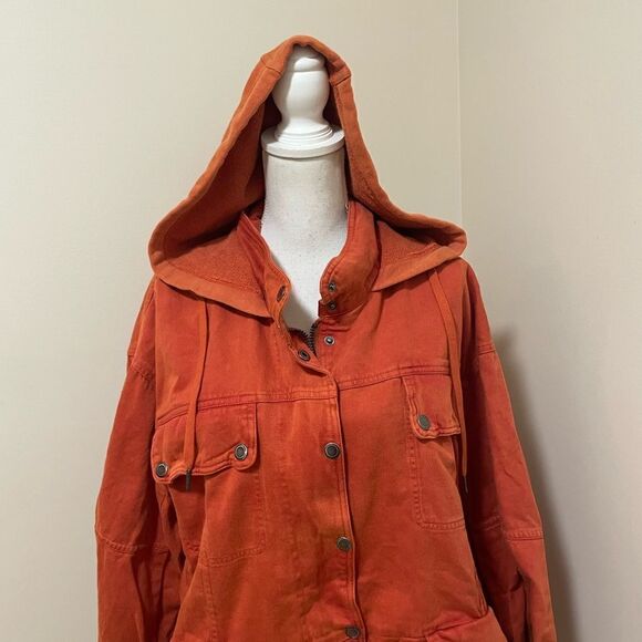 NEW FREE PEOPLE Nocturne
Oversized Parka Hooded Jacket
Spiced Brandy S
… - Picture 5 of 11